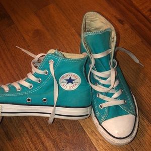 Blue converse